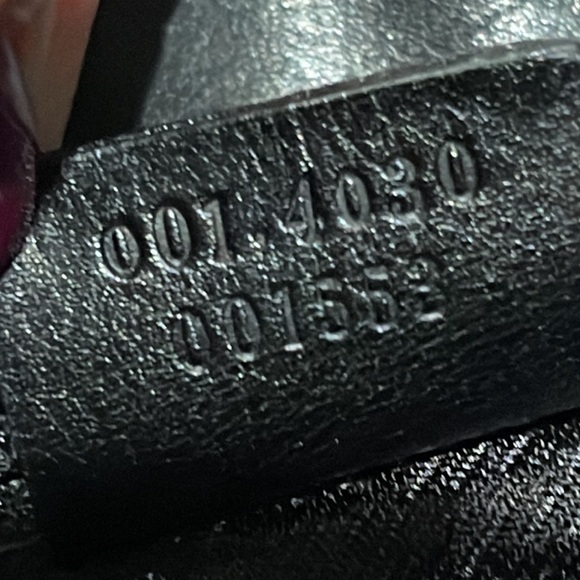 Vintage GUCCI Black Leather Suede Hobo Bucket Shoulder Bag - Picture 9 of 9